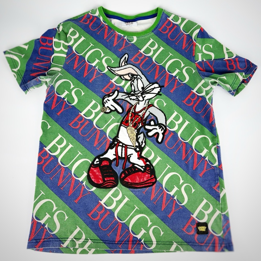 Warner Bros. Bugs Bunny Kids Tee - Blue, Green, Red
